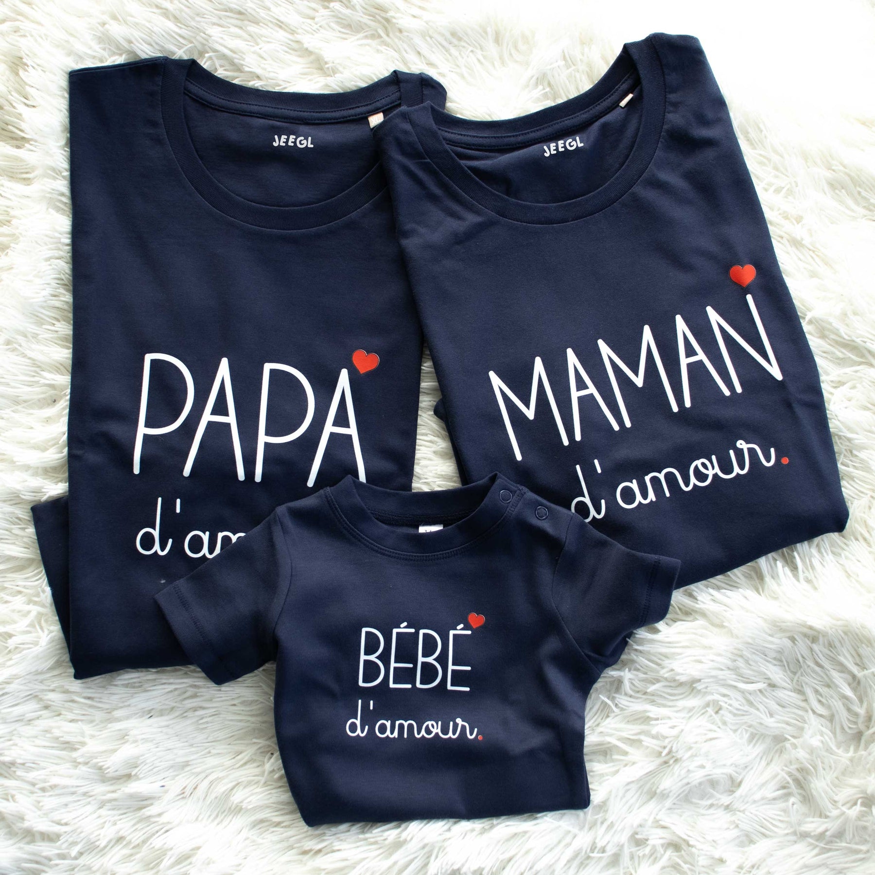 T-shirt personnalisé Papa / Beau Papa d'amour - Bébé Panda