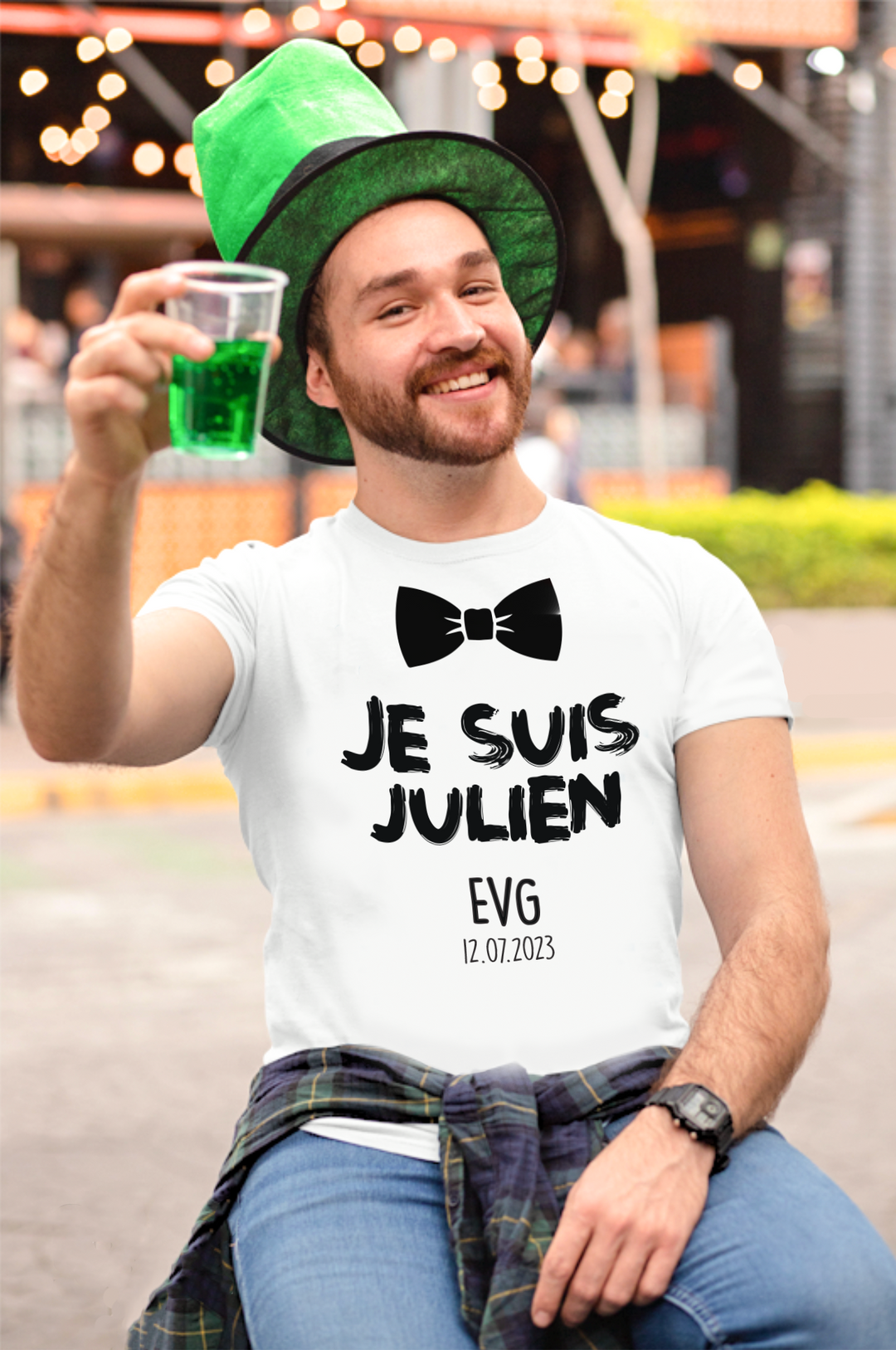T-shirt homme EVG À PERSONNALISER