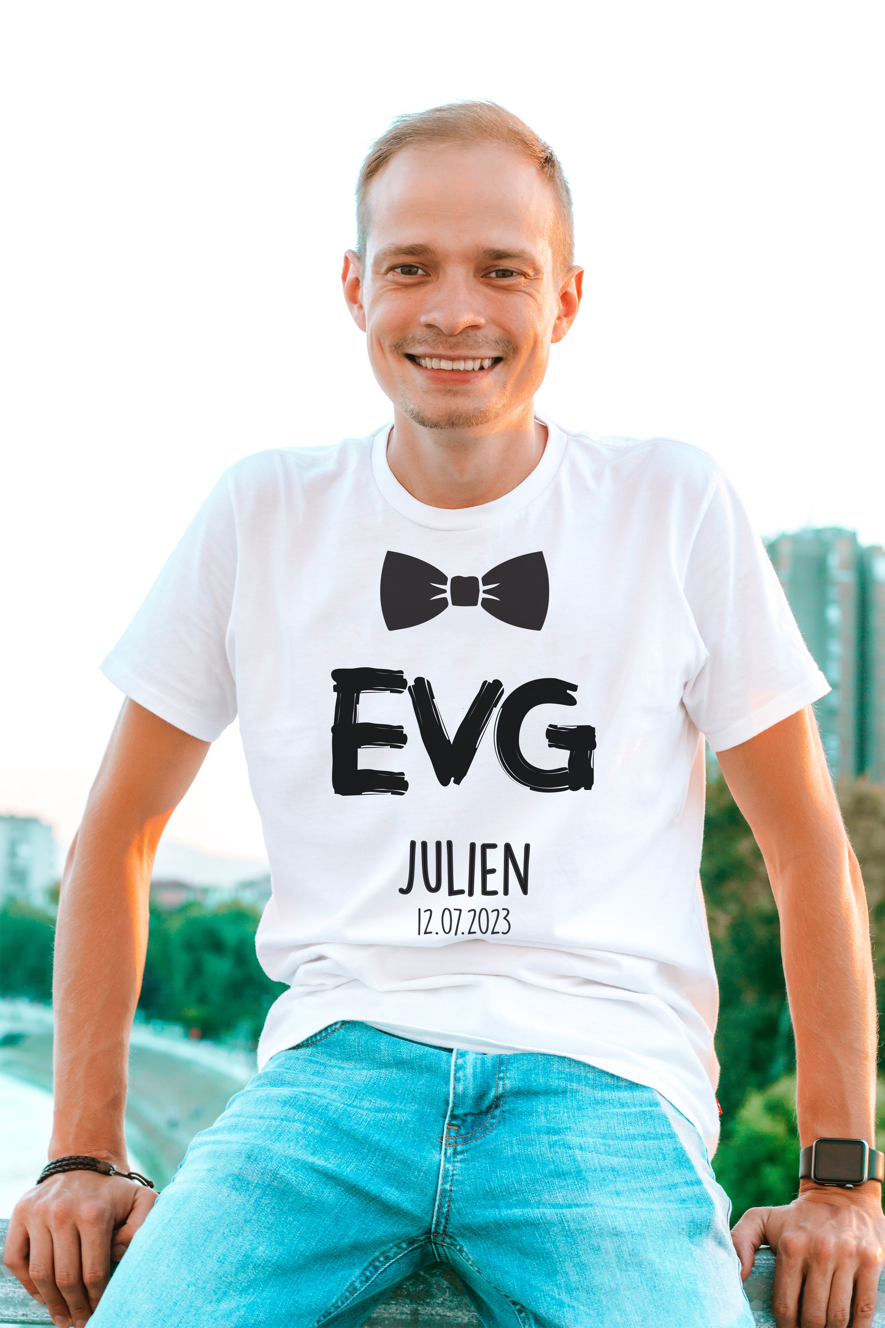 T shirt best sale personnalisé evg